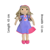 Katherine Handmade Crochet Stuffed Doll | Living Lab x Happy Threads